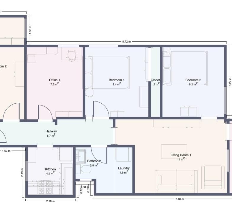 Piso de 3 habitaciones en la zona de Los Prados