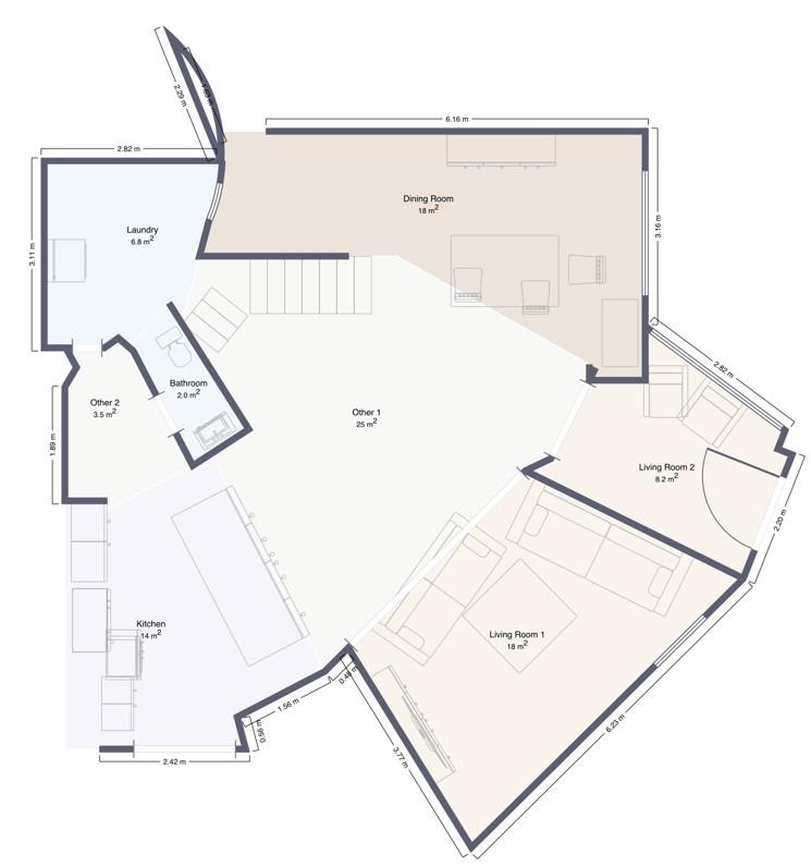 Chalet en venta en Carlos Haya, 4 habitaciones, piscina, sótano y gran terraza