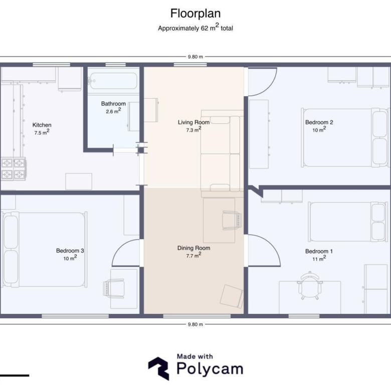 Casa en venta en Ciudad Jardín, 4 habitaciones, gran terraza de 72m² con piscina, en una única planta.