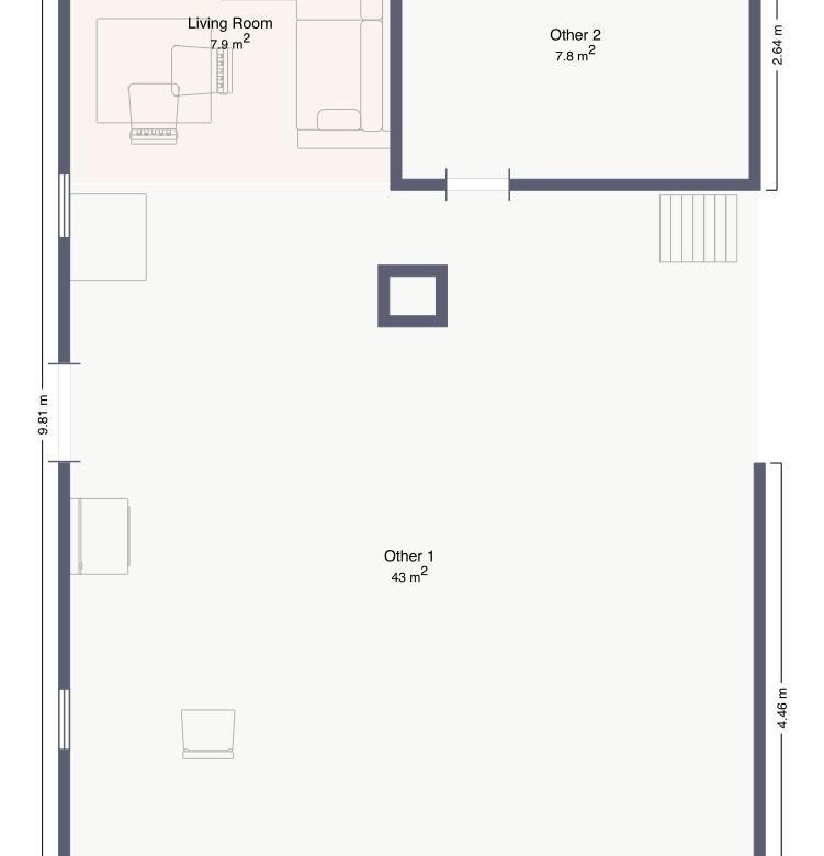 Casa en venta en Ciudad Jardín, 4 habitaciones, gran terraza de 72m² con piscina, en una única planta.